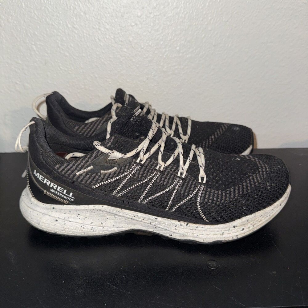 Merrell Bravada 2 Waterproof Hiking Shoes Breathable Black Harbor Womens Sz 10.5